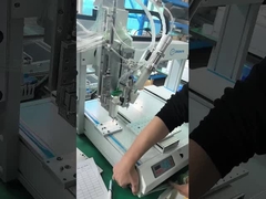 Automatische Verteilmaschine mit zwei Verteilventilen